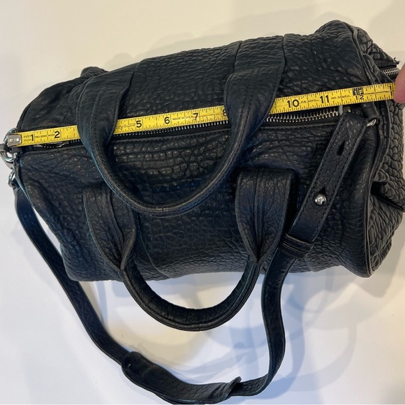 Alexander Wang Black Pebbled Lambskin Rocco (Duffel) handbag - Picture 2 of 16